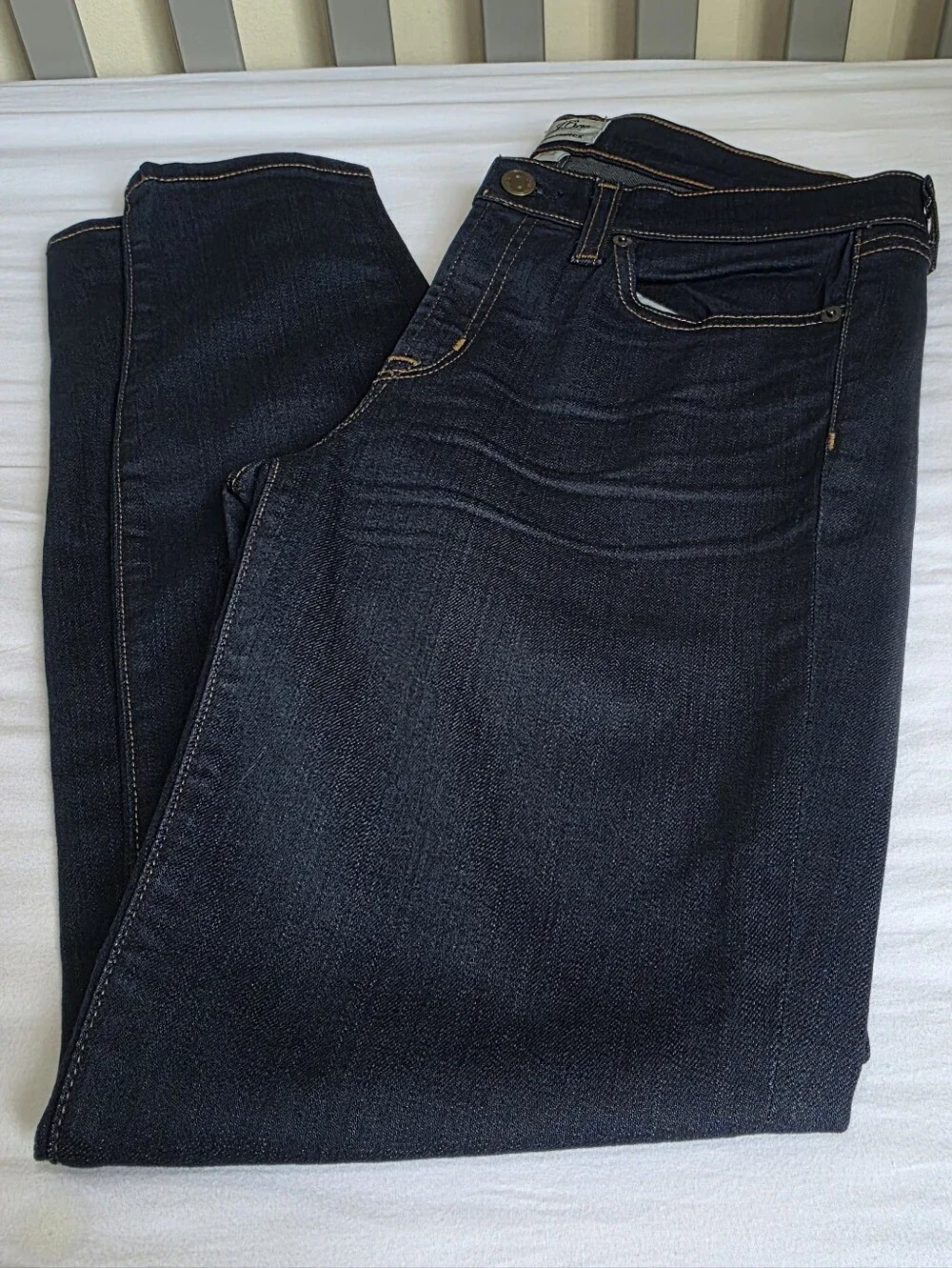 J. Crew Toothpick Skinny Jeans in Dark Indigo Womens Size 29